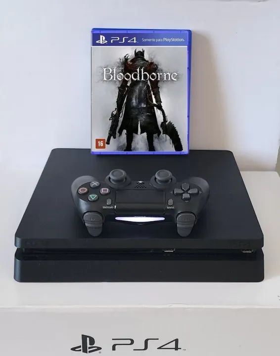 PS4 500GB c/ Jogo + Garantia de Loja.