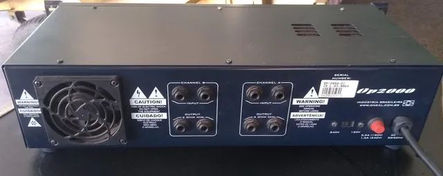 Amplificador oneal op 2000 - Foto 2