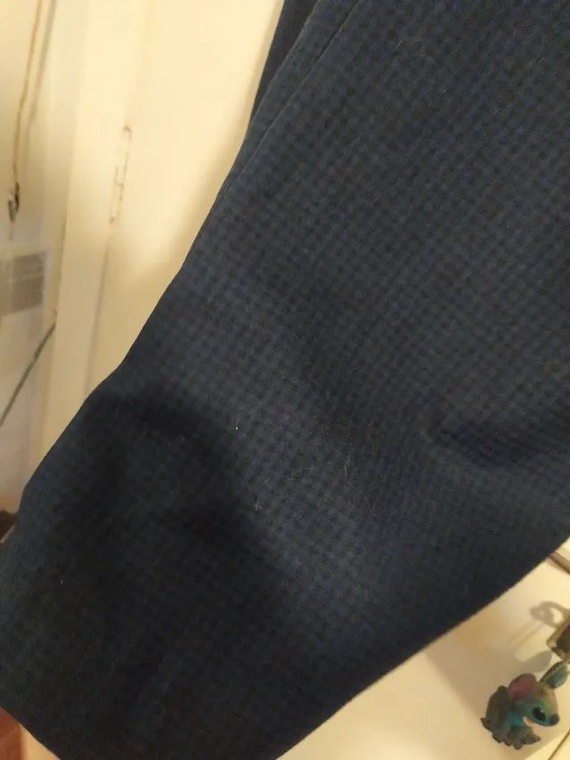 Vestido de lã xadrez 44 - Foto 4