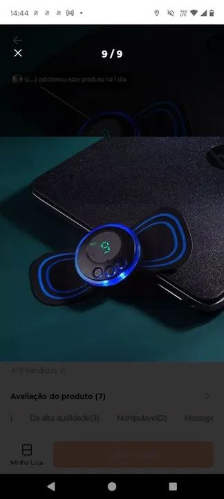 MASSAGEADOR BORBOLETA CARREGAMENTO USB - Foto 5