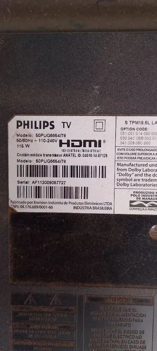 TV 50 polegadas 4K LED - Anatel 01576-22-11928 - Foto 5