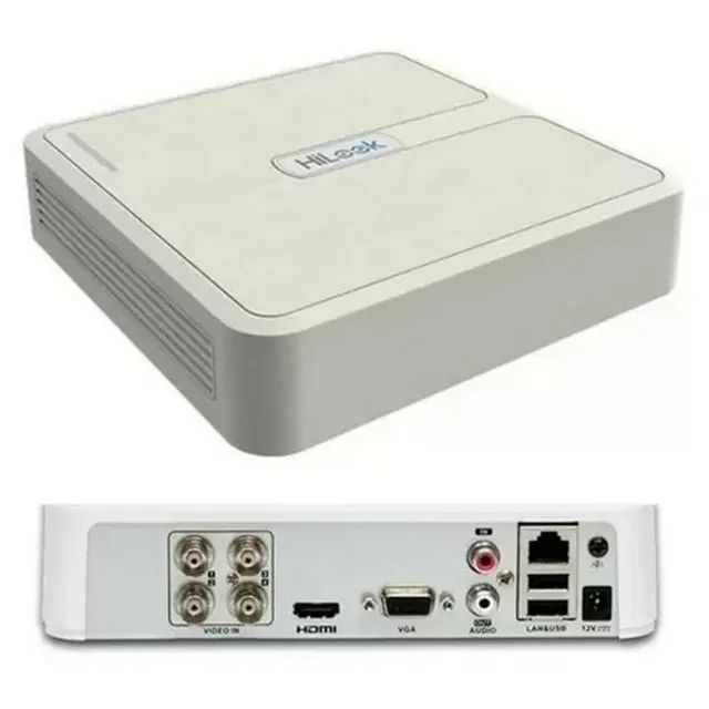 DVR Hikvision HiLook com 4 câmeras