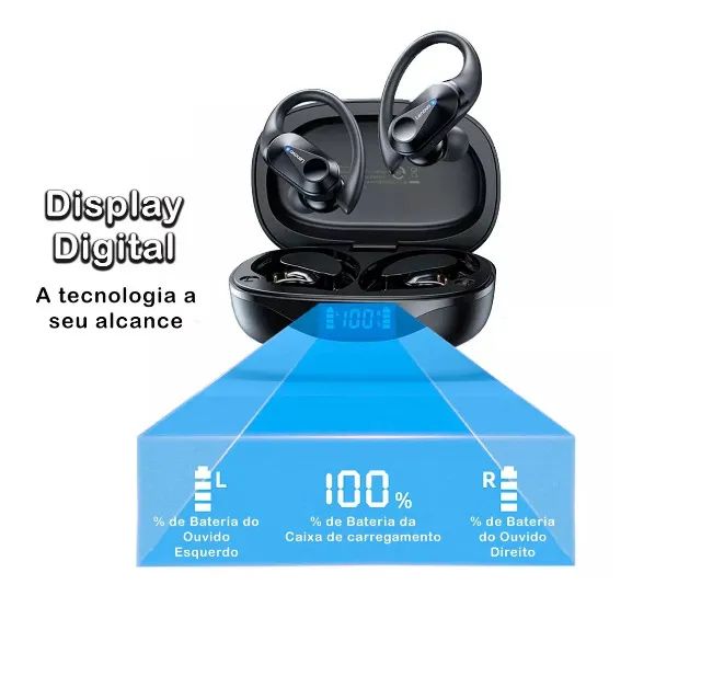 Fone De Ouvido Sem Fio Tws Bluetooth 5.3 Lenovo  - Foto 5