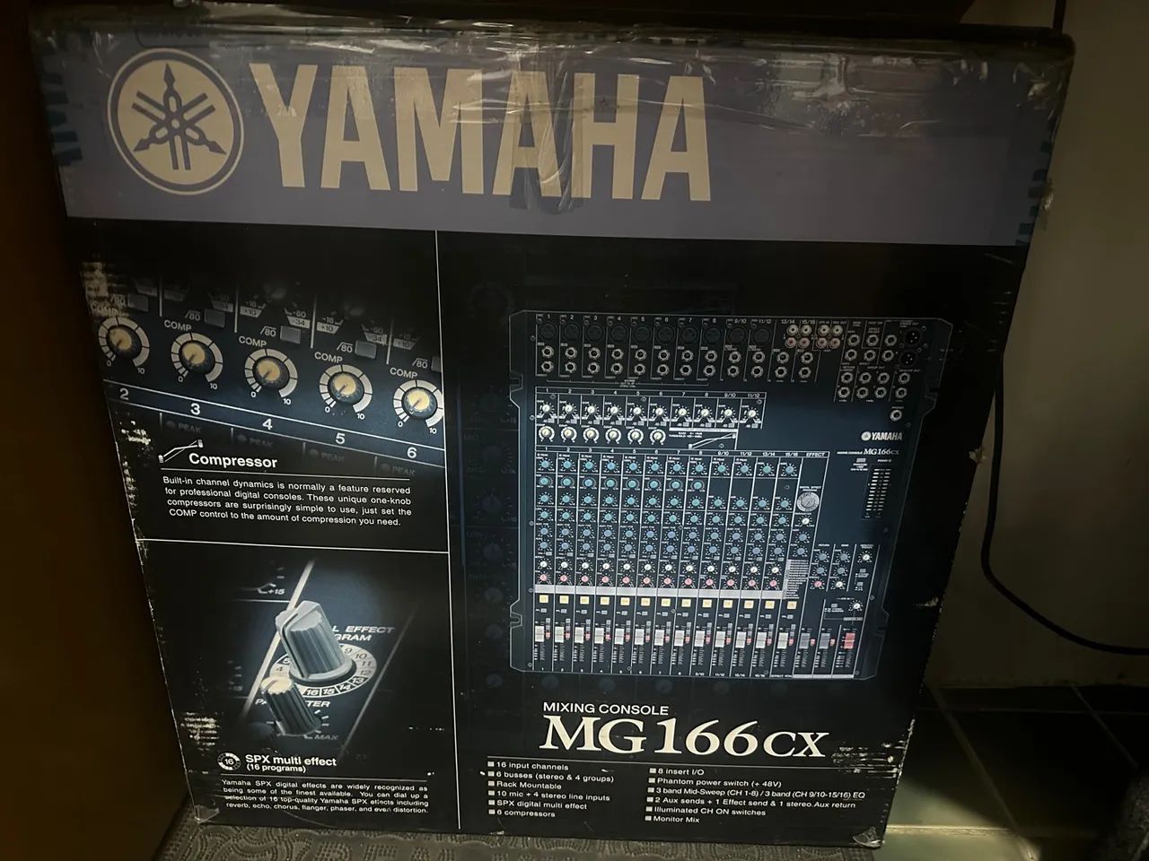 Black Friday - Mesa de Som Yamaha MG166CX - Foto 2
