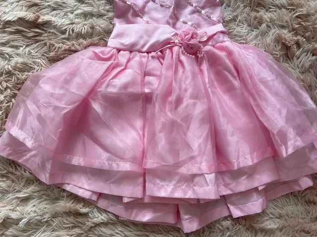 Vestido Infantil Rosa para festa - Foto 5