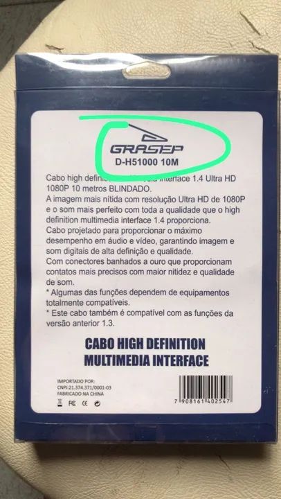 Cabo HDMI 2.0 - 4k, Ultra Hd, 3d . COM 2 , 3 , 5 E 10 metros - Foto 2