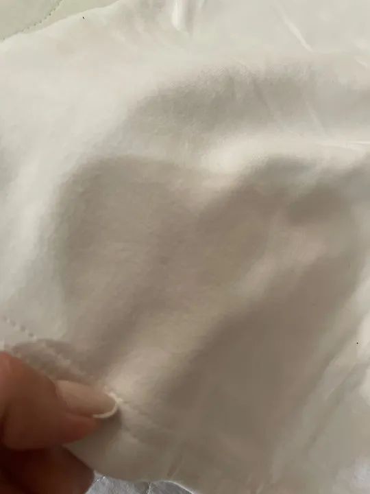 Vestido branco tecido encorpado - Foto 2