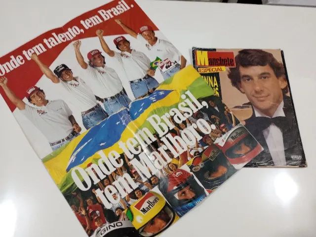 Revista Manchete Especial nº 2196 -ano 1994 e Pôster F1 - Foto 3