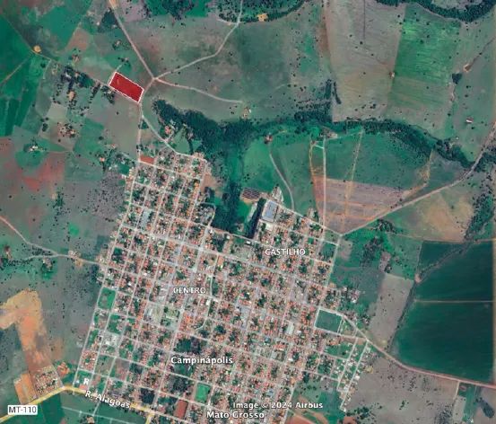 Venda dos lotes da (AABB) Campinápolis (MT)