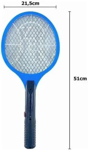 Raquete Mata Mosca e Mosquito Elétrica - Foto 3