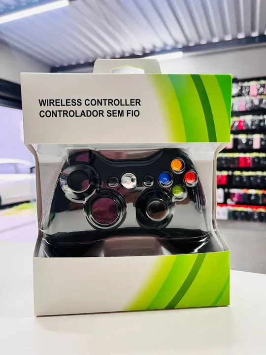 Controle Xbox Sem Fio - Novo