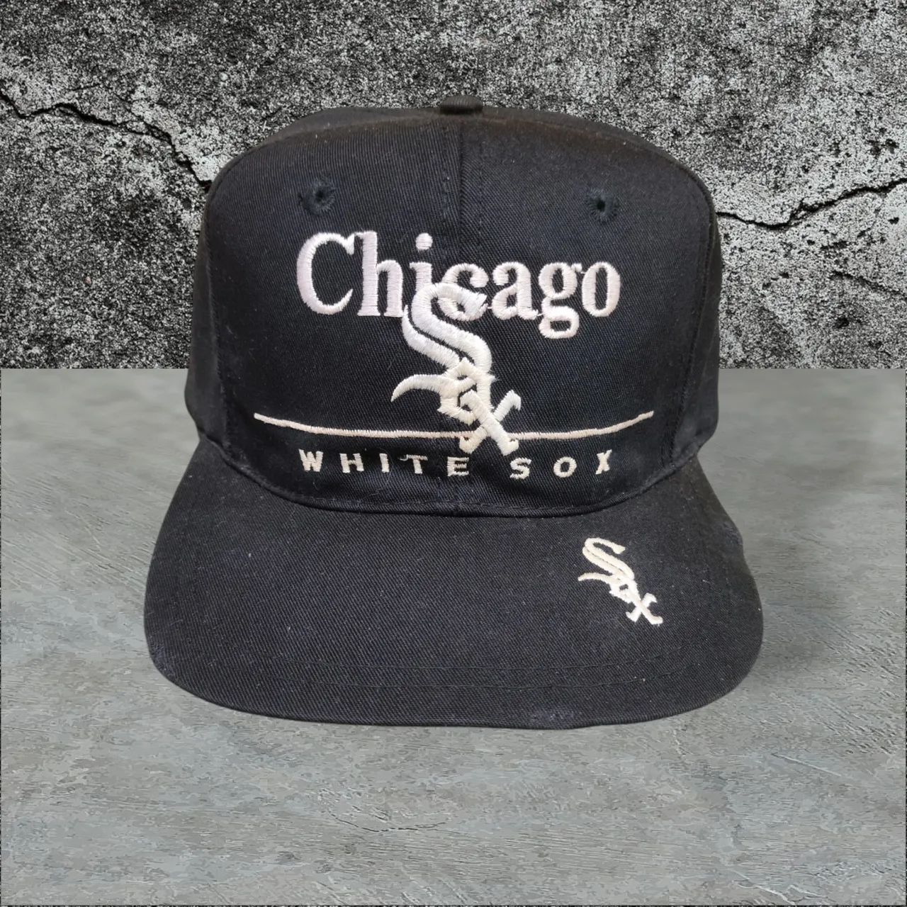 Boné Chicago White Sox - anos 90 - Preto