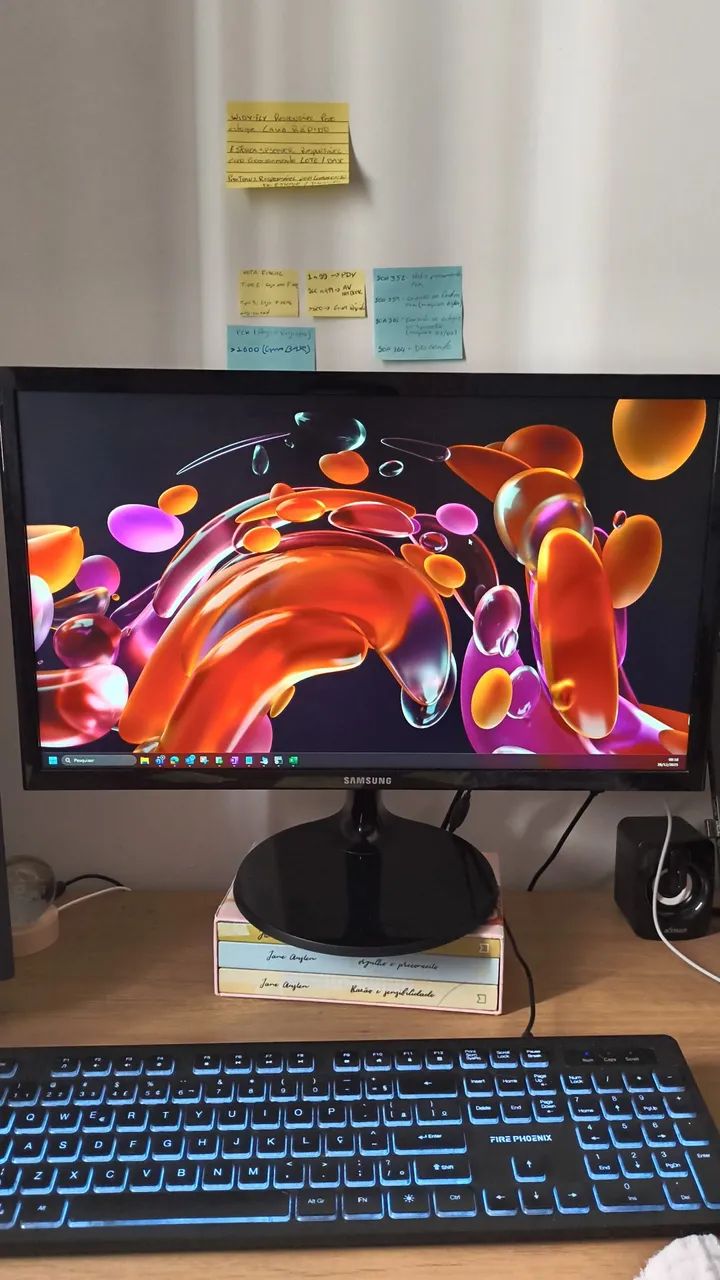 Monitor Samsung preto 21 polegadas 