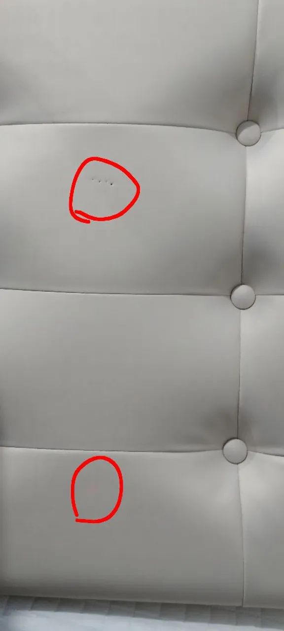 Cabeceira estofada para cama de SOLTEIRO - Foto 3