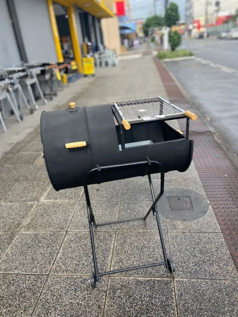 Churrasqueira Tambor 2 em 1 - Foto 4