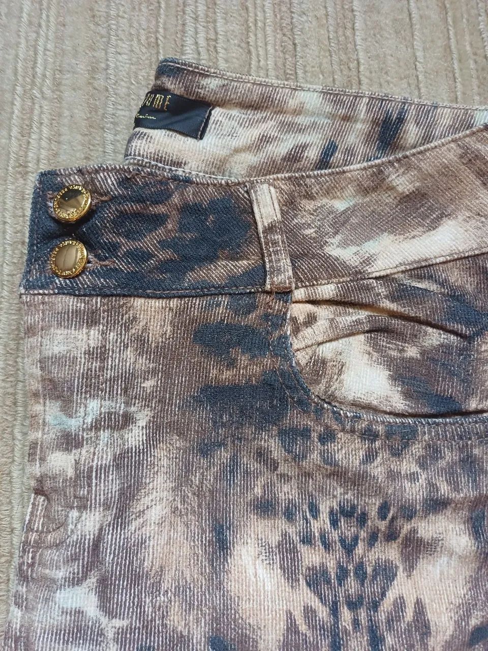 Calça Feminina Estampada Animal Print