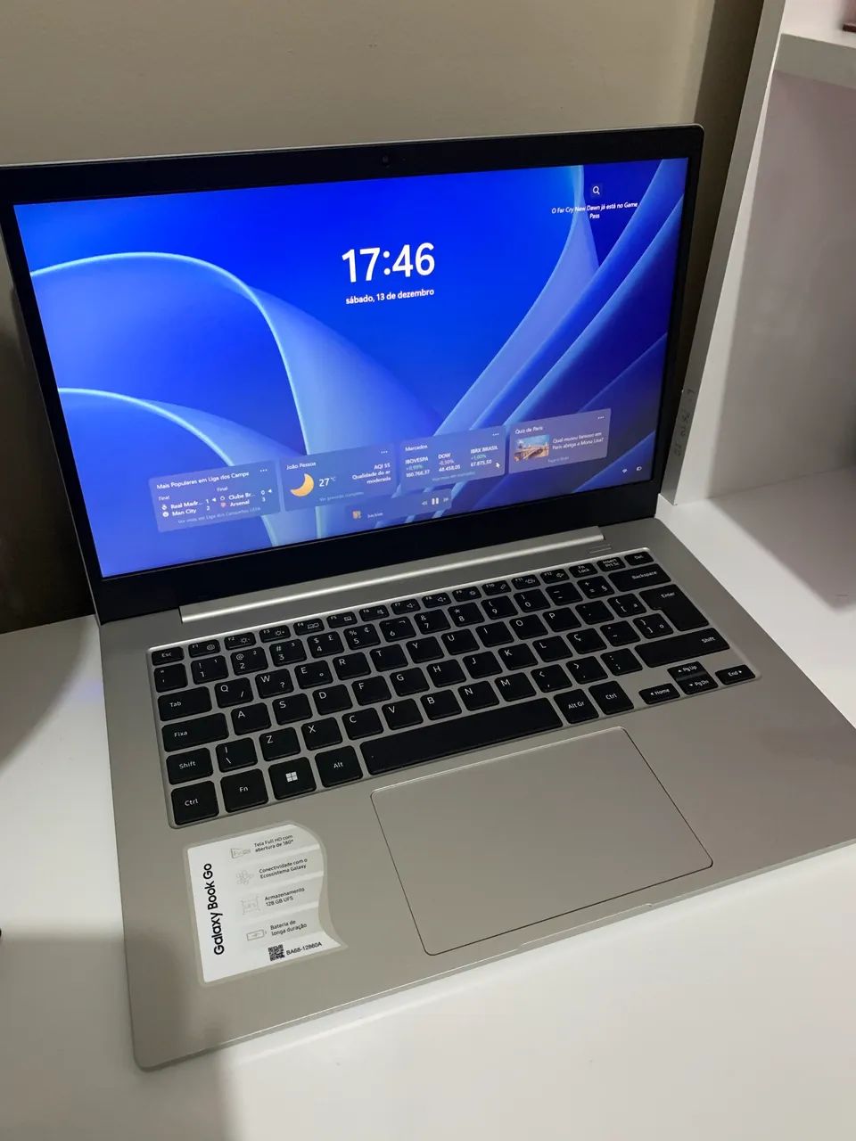 Notebook samsung galaxy book go