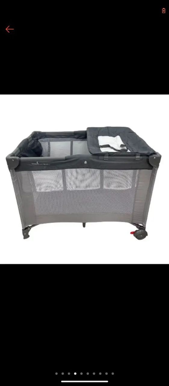 Berço Portátil para Bebê - Novo com colchão 