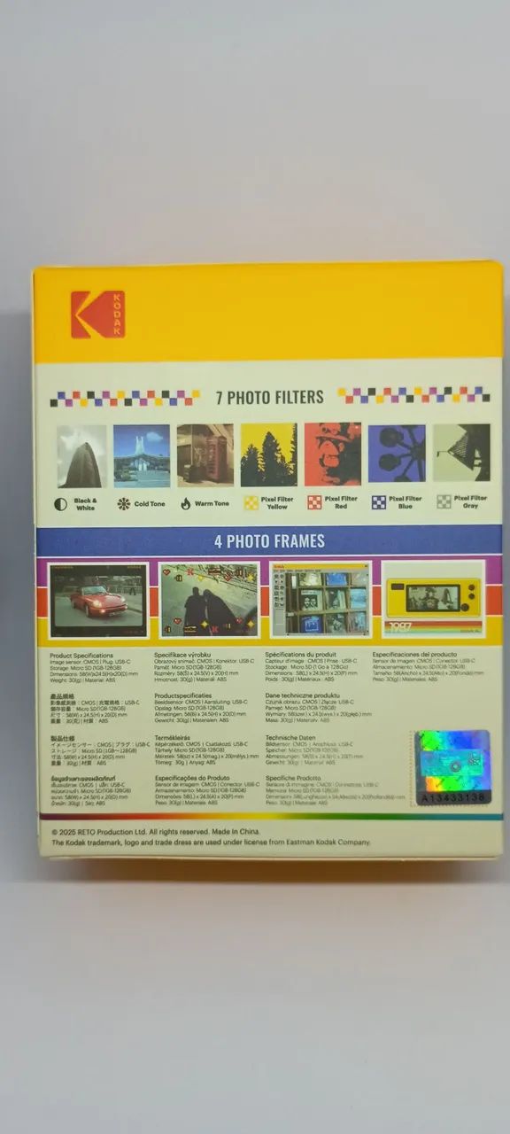 Câmera digital Kodak Charmera nova na caixa - Foto 3