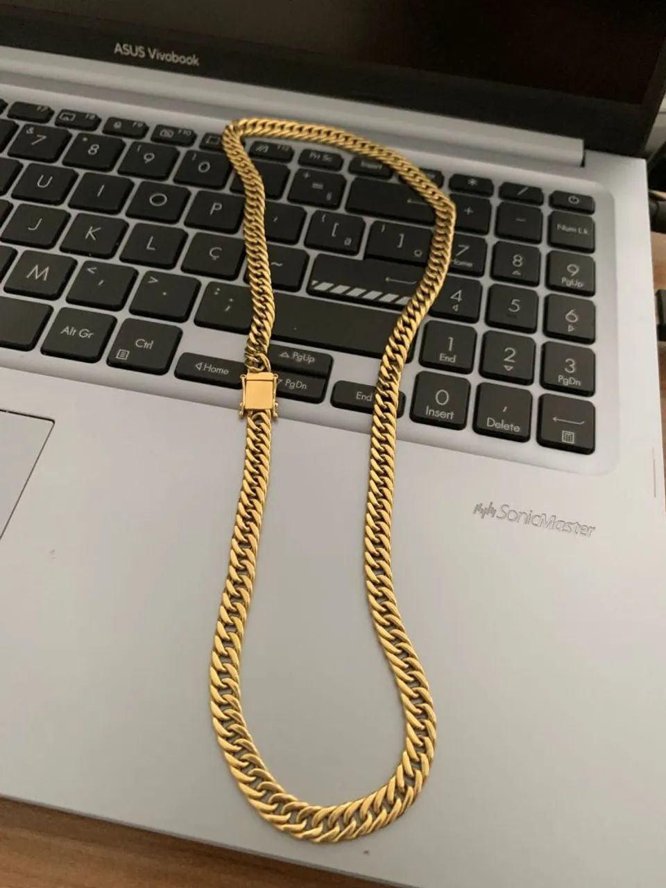 Corrente 6,5mm - Ouro 18k - Foto 3