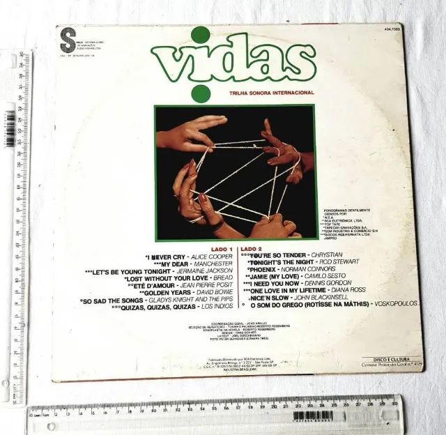 Disco Vinil - LP - Novela da Globo - Duas Vidas - 1977 - Foto 2