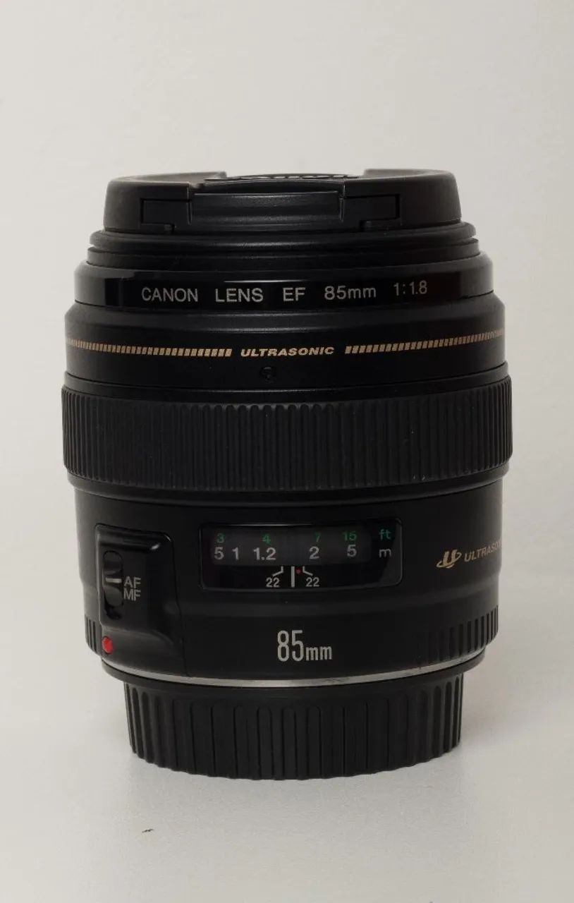 Lente Canon EF 85mm f/1.8 - Câmeras e Filmadoras - Jardim Pacaembu