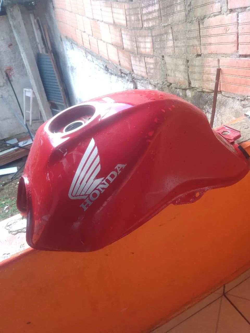 Tanque start vermelho 