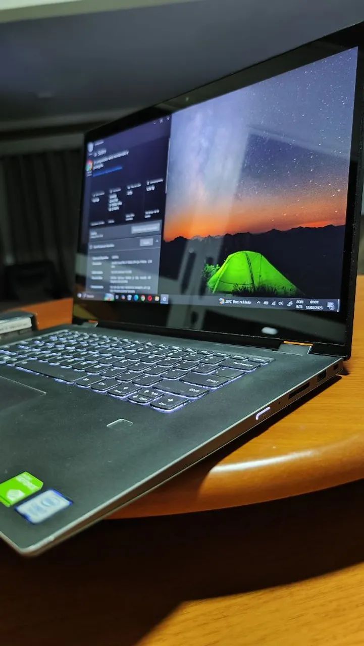 Notebook Lenovo Tela Touch 4K Flex 1570 i7 16Gb RAM 512Gb SSD e 1Tb Ñ Dell Asus Msi Acer - Foto 3