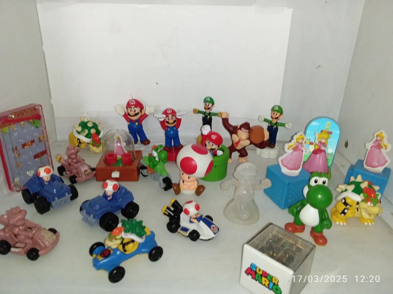 Coleção de Brinquedos Super Mario - Diversos Personagens - Foto 2