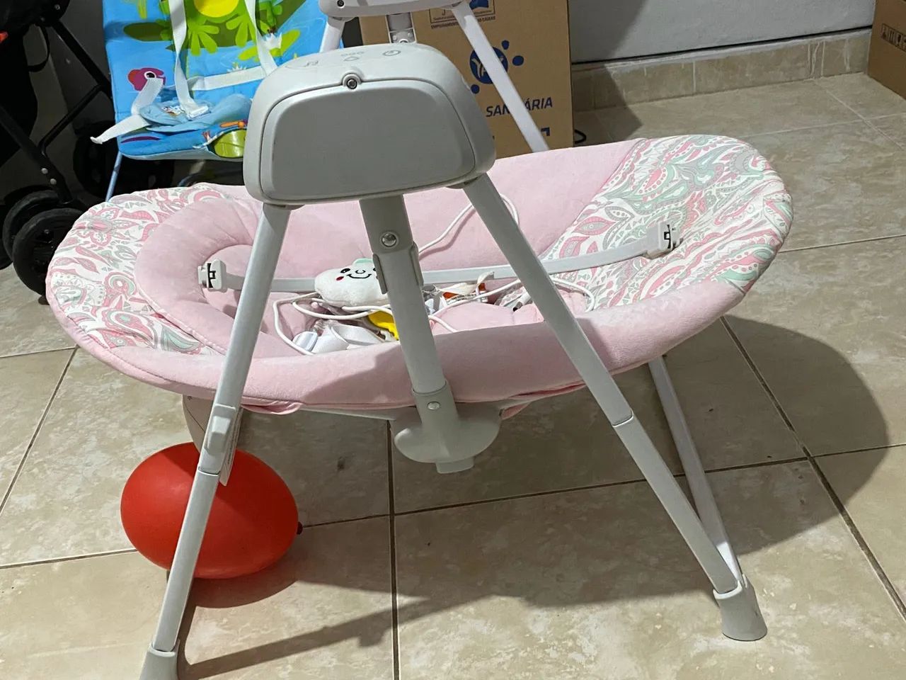 Balanço para Bebê - Rosa - Foto 2