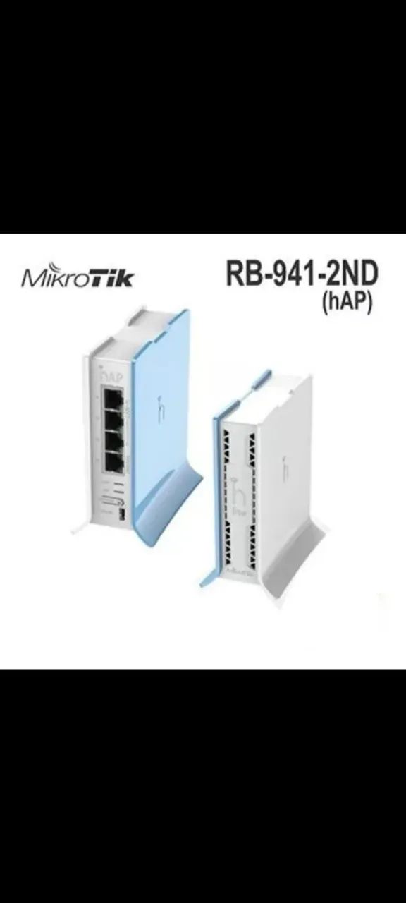 Roteador MikroTik RB-941-2ND (hAP)