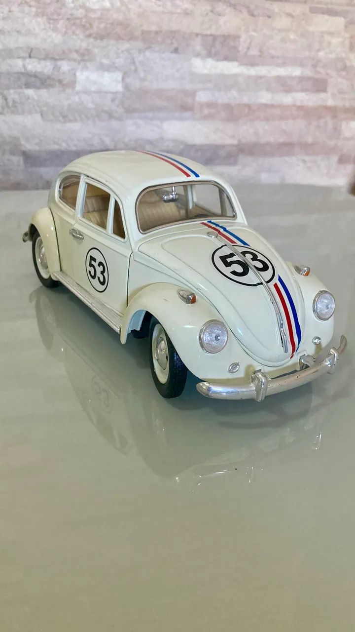 Miniatura Fusca Herbie 1/18 - Foto 4
