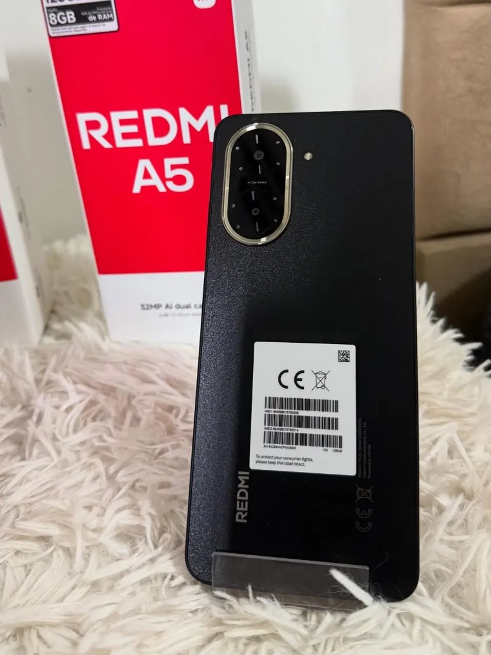 Xiaomi redmi a5 128Gb 4 ram, 4g preto novo.