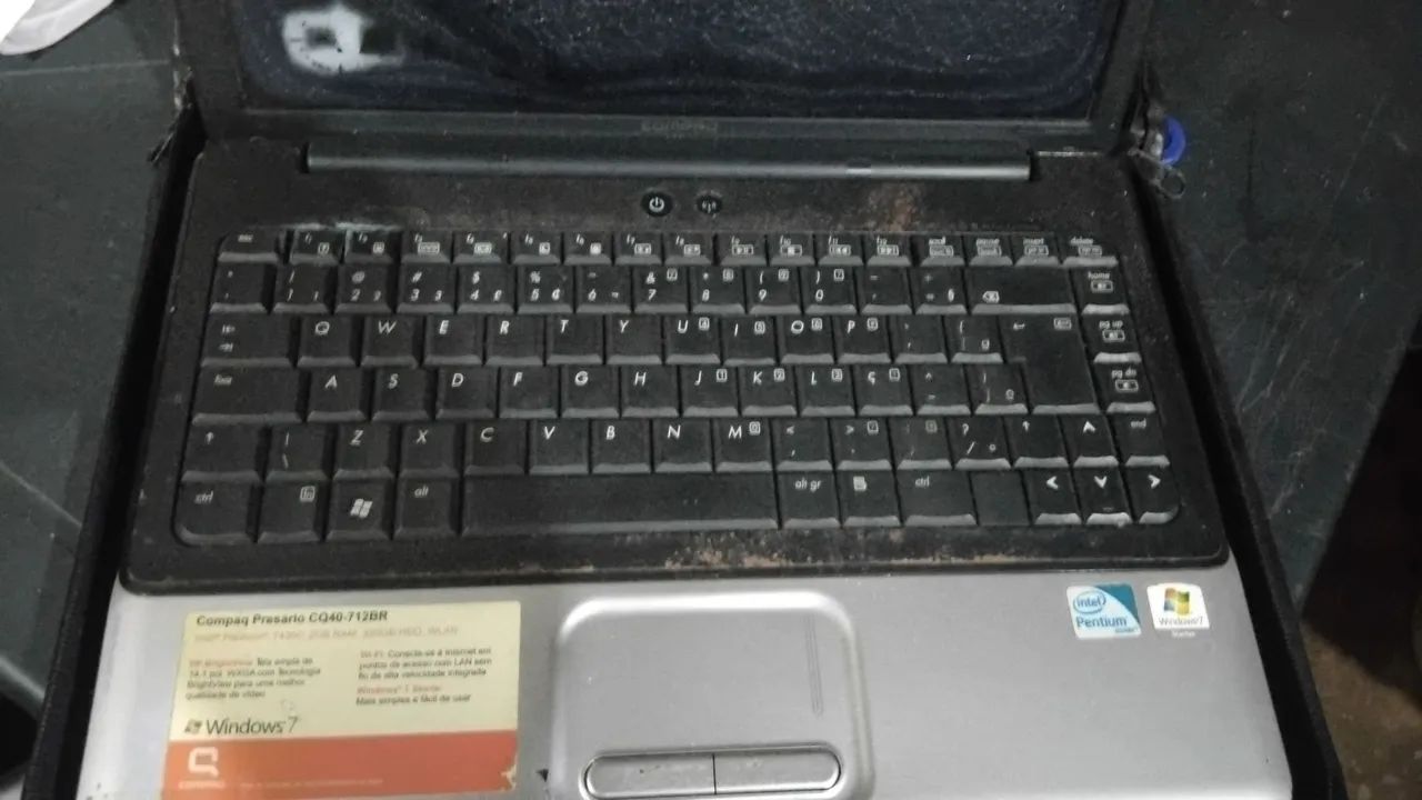 Notebook Compaq Presario CQ40-712BR