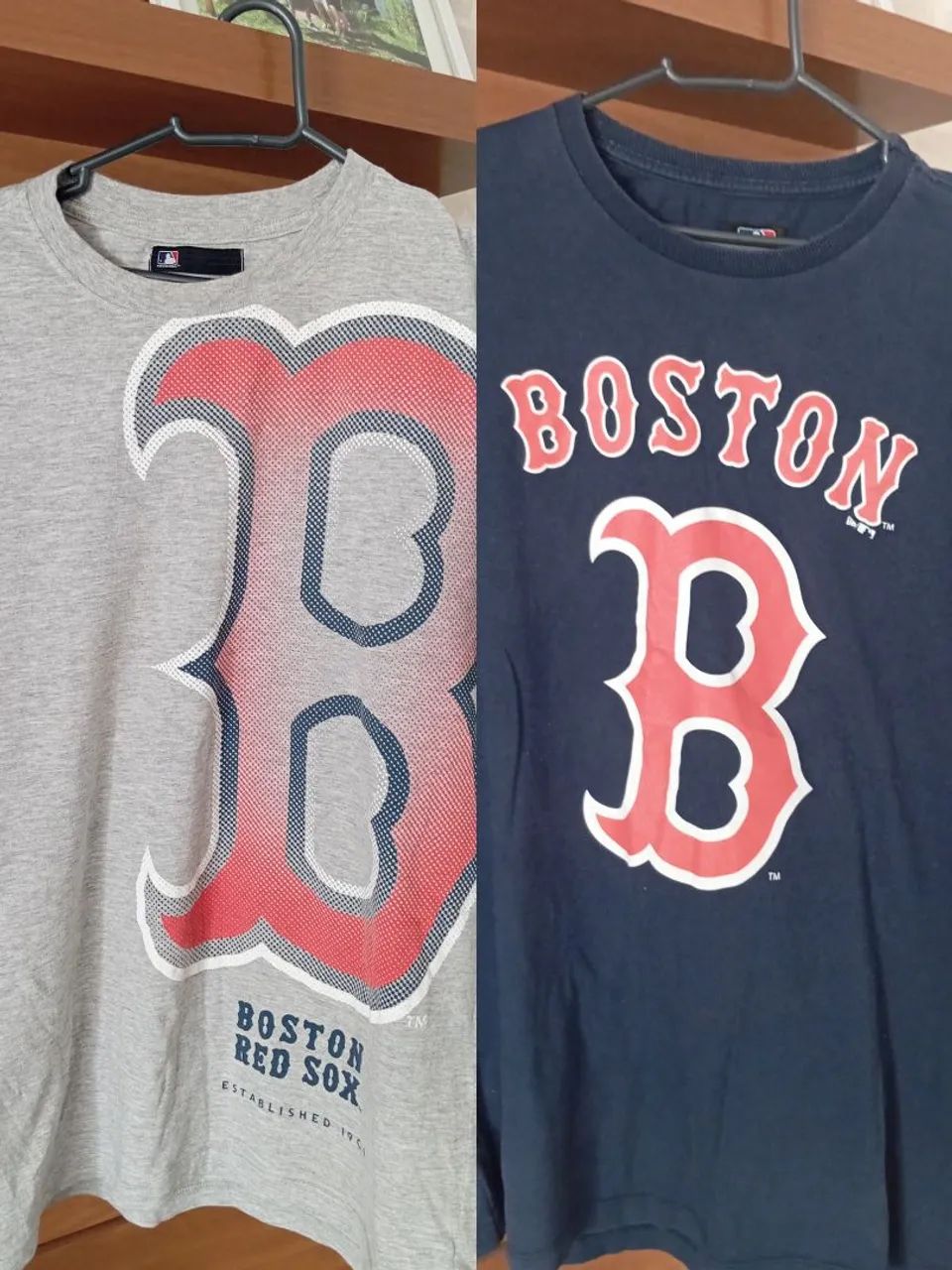 Camisetas new era G,preço das duas 