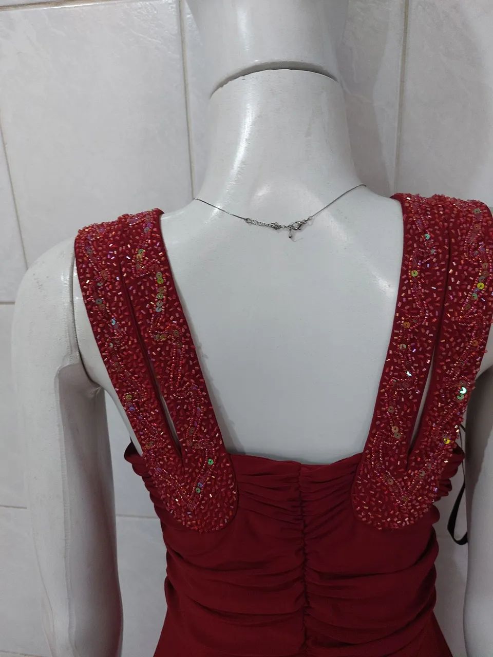 Vestido vermelho - Tamanho P - Foto 4