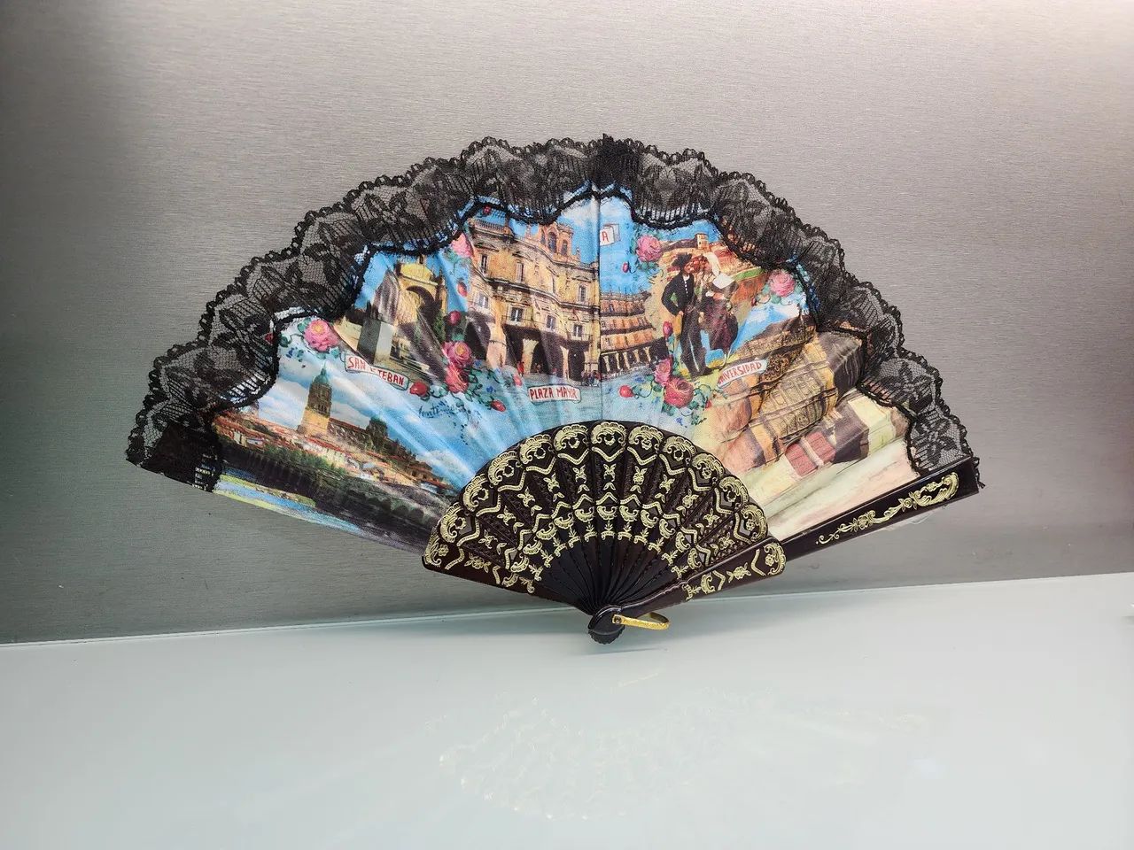 Leque vintage da Espanha 