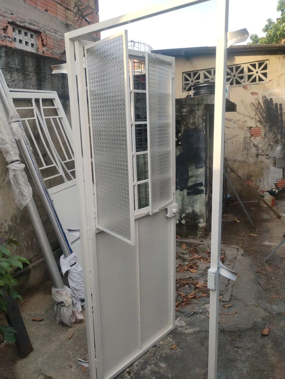 Fabricamos qualquer projeto de ferro ou Metalon galvanizado parede grossa pintura de  - Foto 5