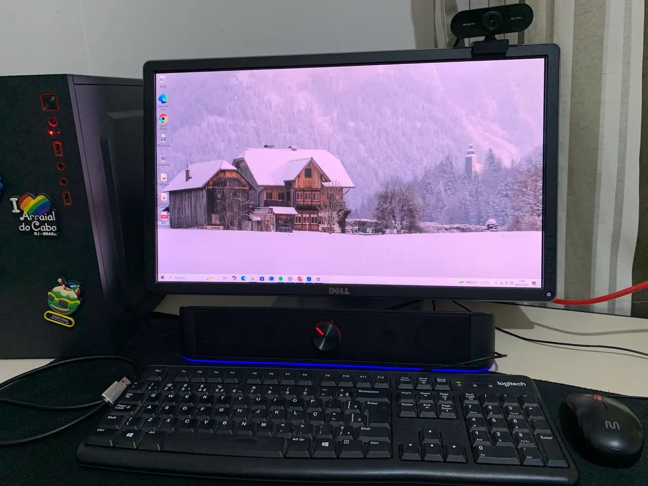 PC COMPLETO + MONITOR DELL + SOUNDBAR RGB  - Foto 3