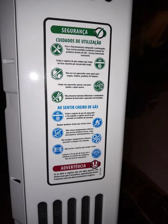 Aquecedor Lorenzetti 7500  - Foto 6