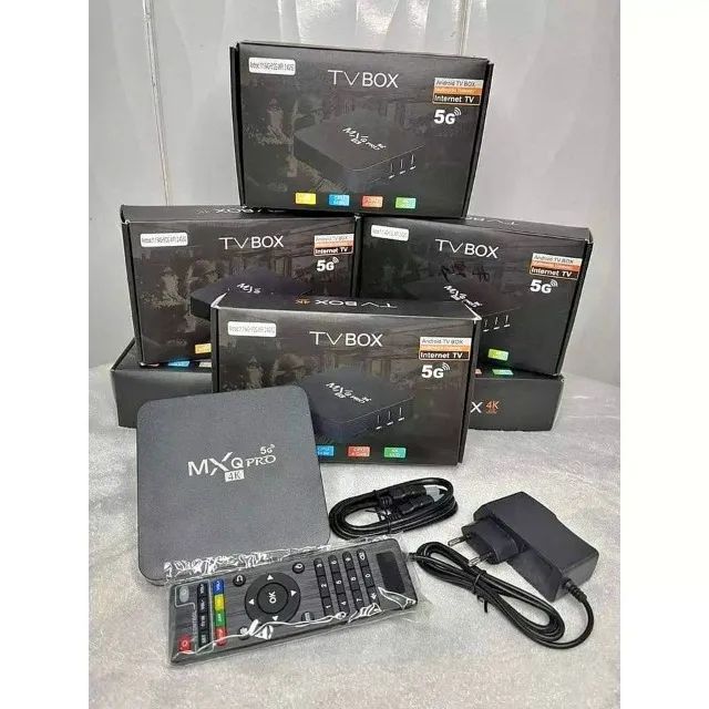 BOX 4K 5G - TRANSFORME SUA T.V EM SMART