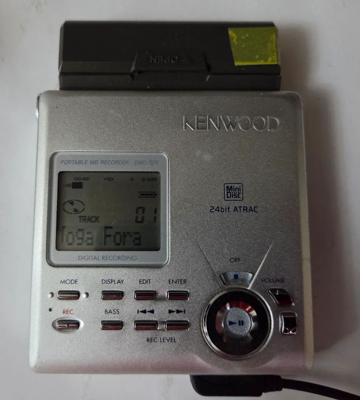 KENWOOD DMC-L7R ポータブルMDプレーヤー 一部動作確認済 KENWOOD DMC-L7R