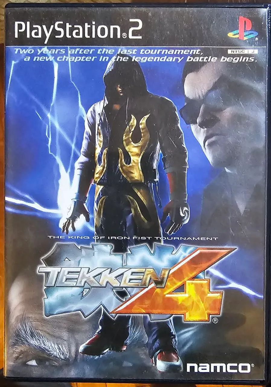 Tekken 4 (JAP) - Playstation 2 - Jogo original