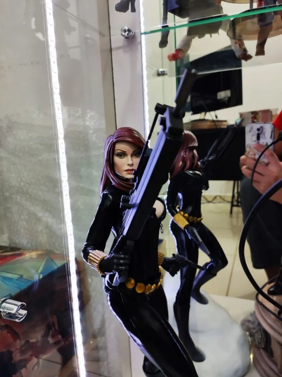 Black Widow Marvel Viúva Negra Sideshow 1/4 - Foto 5