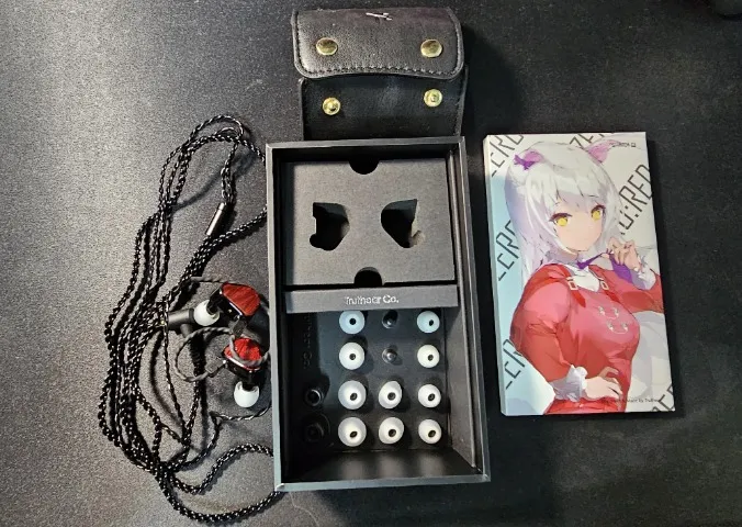 Fone de ouvido Truthear Crinacle Zero Red