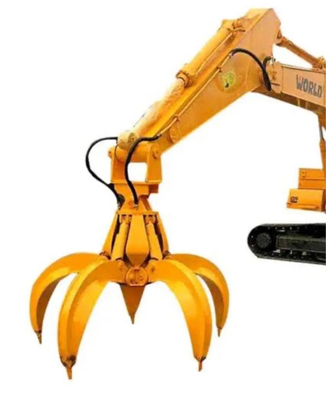 Garra sucateira hidráulica 