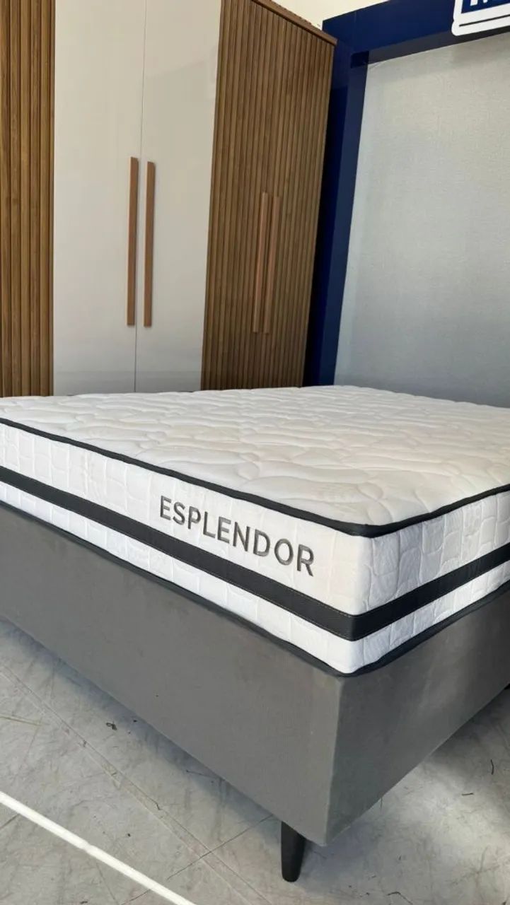 Cama esplendor casal _ Brinde travesseiros! - Foto 3