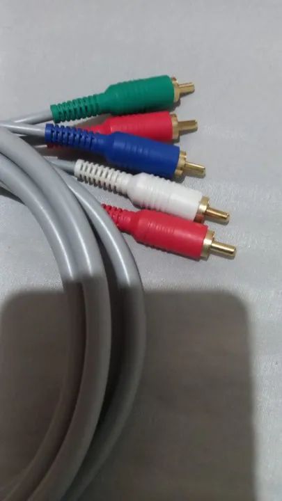 Cabo videocomponente para Nintendo Wii - Original - Foto 3