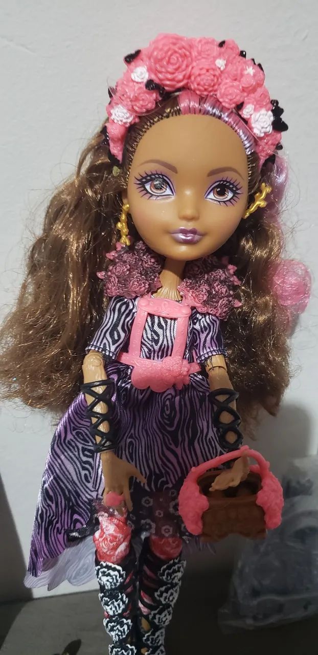 Boneca Ever After High Cedar Word Spring  Unspung - Foto 5