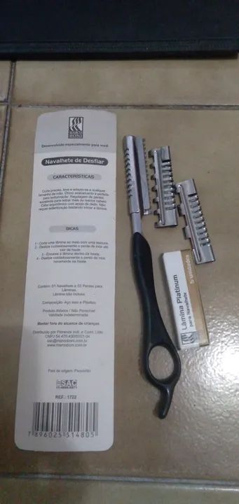 Navalhete de Desfiar Marco Boni Profissional - Foto 2